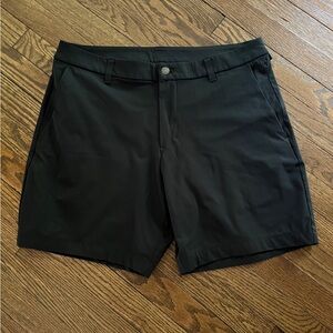 lululemon athletica ABC Classic Fit Men's Dark Navy Shorts 7” Warpstreme